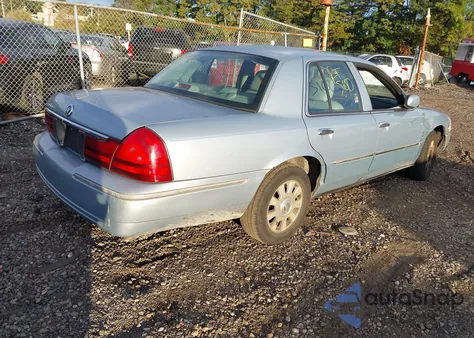 2004 Mercury Grand Marquis Ls from USA, damaged, VIN 2MEHM75W24X634624